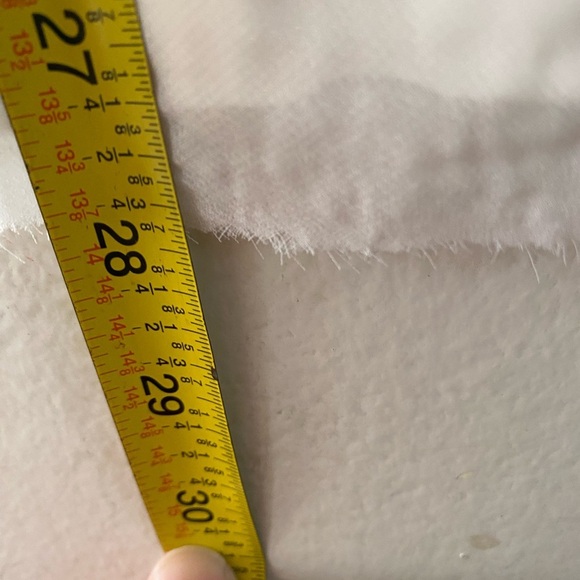 Loft Outlet Cream Tank Top Shell Women’s Size Large Sheer Tiered Overlay - Picture 5 of 8